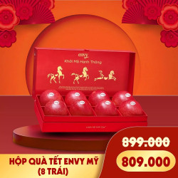 Hộp quà Envy Mỹ (8 trái) - Tết 2026 2600g (1 Hộp)