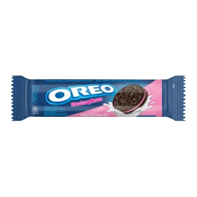 Bánh quy kem dâu Oreo gói 105g