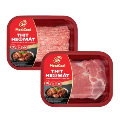 Combo Meatcool: Thịt heo xay & Nạc dăm