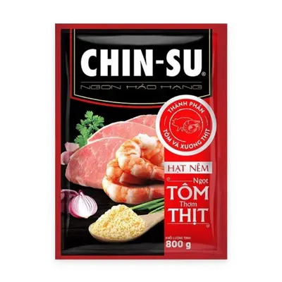 Hạt nêm ngọt tôm thơm thịt Chinsu gói 800g