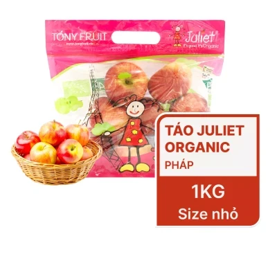 Táo Pháp Juliet hữu cơ túi 1kg