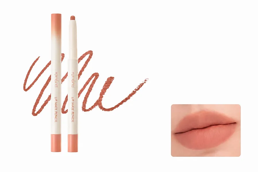 Chì Viền Môi Romand Cân Chỉnh Dáng Môi Trước Khi Tô Son