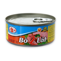 Bò 2 lát Hạ Long Canfoco hộp 150g