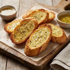 Bánh mì bơ tỏi đút lò thơm giòn cho ngày bận rộn