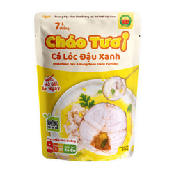 Cháo tươi cá lóc đậu xanh Cây Thị gói 240g (1 Gói)