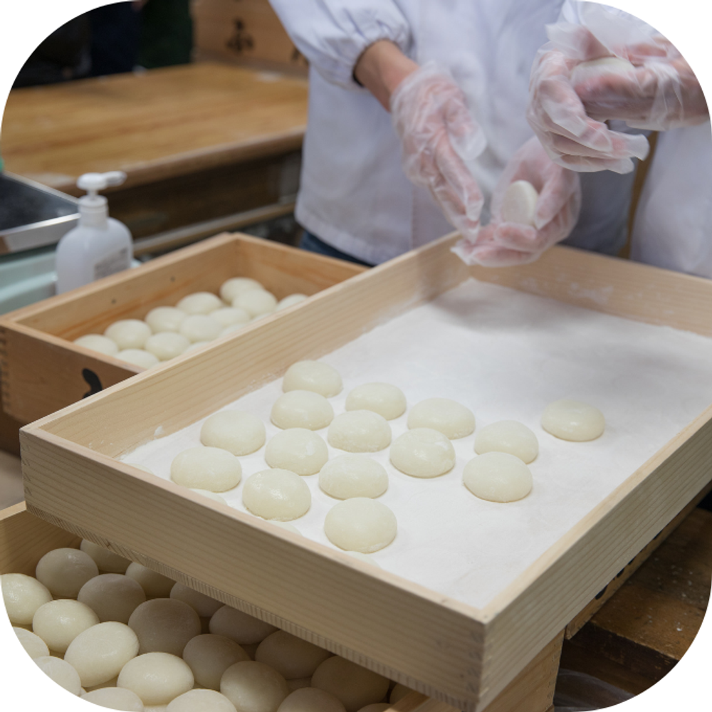 Bánh trung thu khoai môn nhân mochi Kingfoodmart