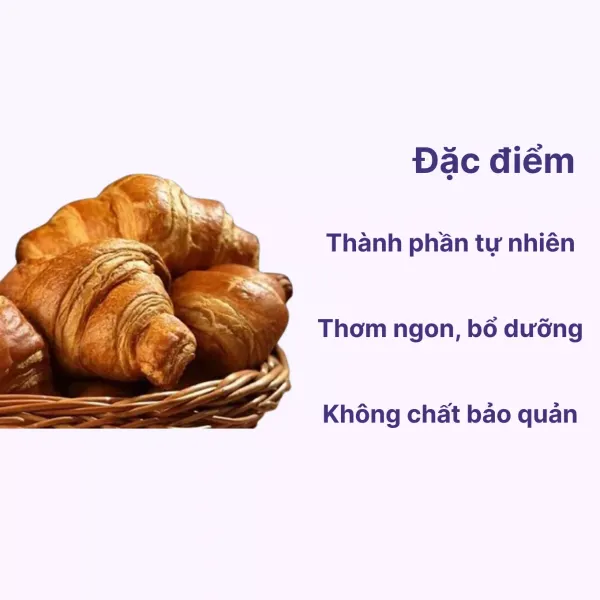 Bánh sừng bò socola Bauli Moonfils gói 45g
