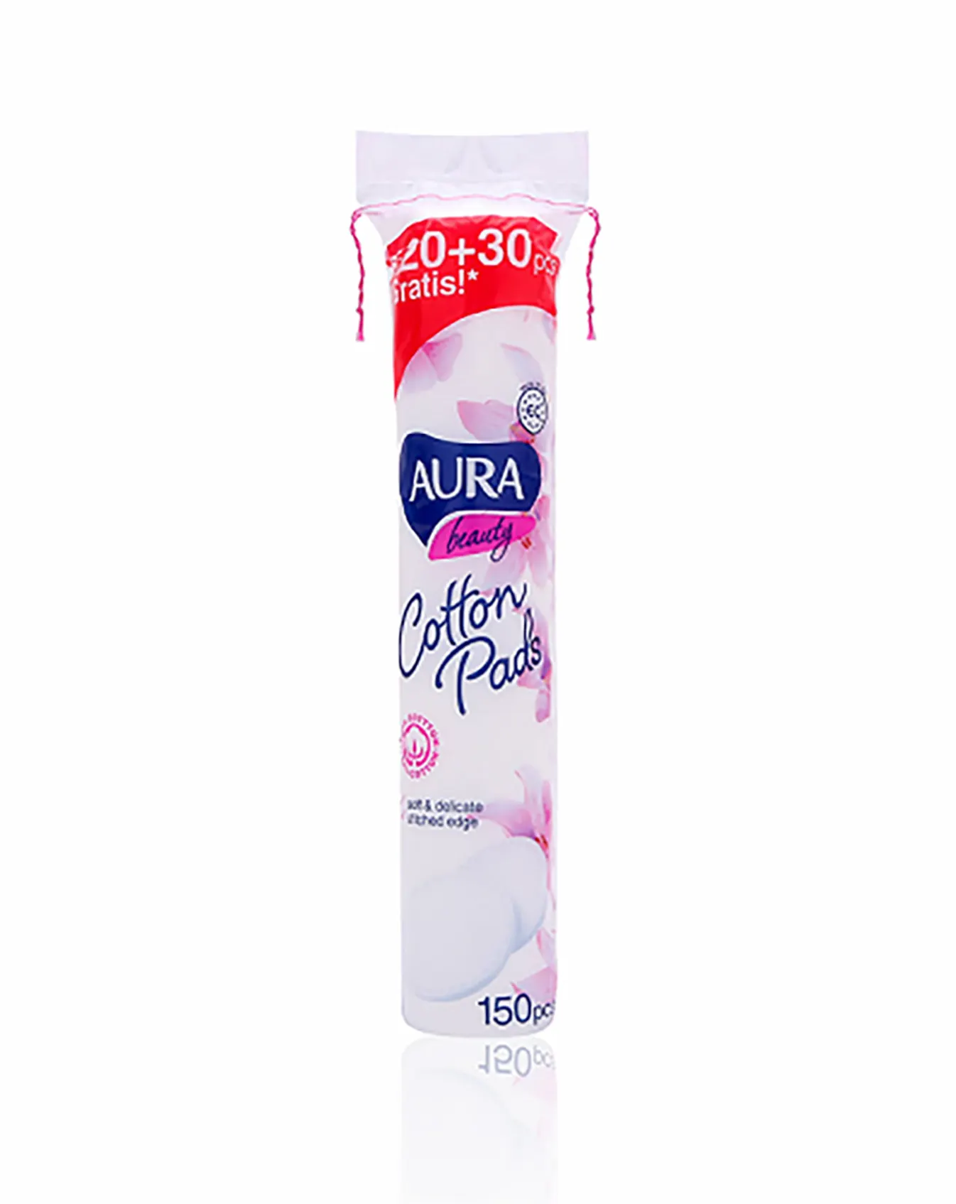 Bông Tẩy Trang Aura Beauty 150 Miếng - Image 1