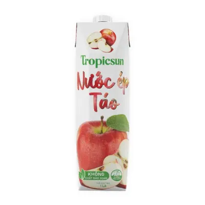 Nước ép táo Tropicsun hộp 1L