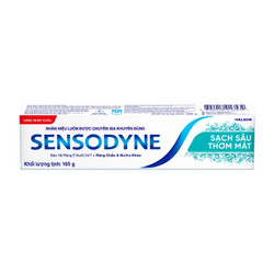 Kem đánh răng Deep Clean Sensodyne tuýp 160g (1 Tuýp)