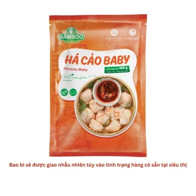 Há cảo hoa hồng Bamboo gói 300g