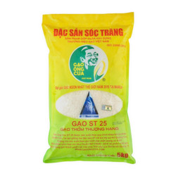 Gạo ST25 đặc sản Sóc Trăng Ông Cua túi 5kg (1 Túi)