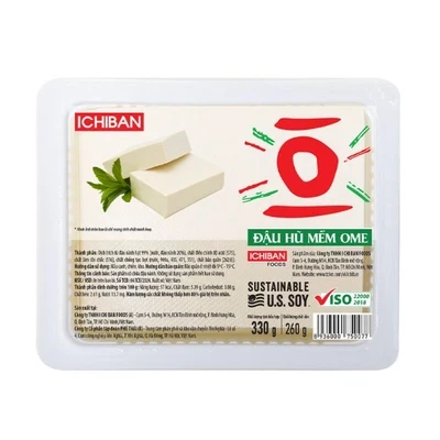 Đậu hũ Ome Ichiban hộp 330g