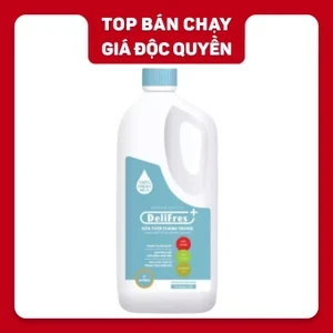 Sữa tươi thanh trùng ít đường Delifres chai 1.8l