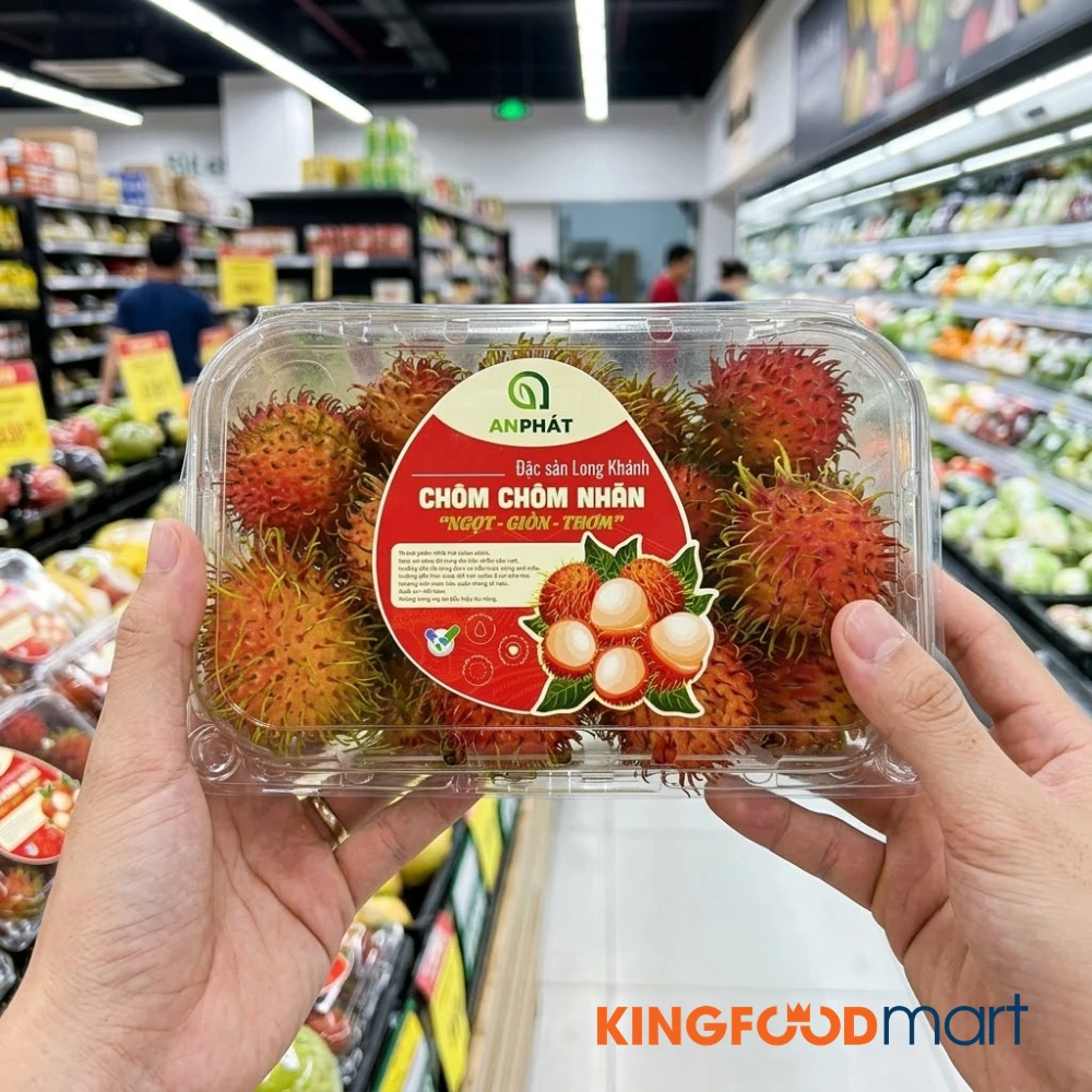 Mua chôm chôm tươi ngon chất lượng tại hệ thống siêu thị Kingfoodmart.
