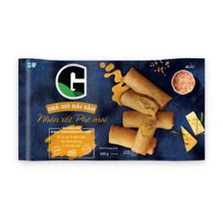 Chả giò hải sản nhân sốt vị phô mai G-Kitchen gói 300g