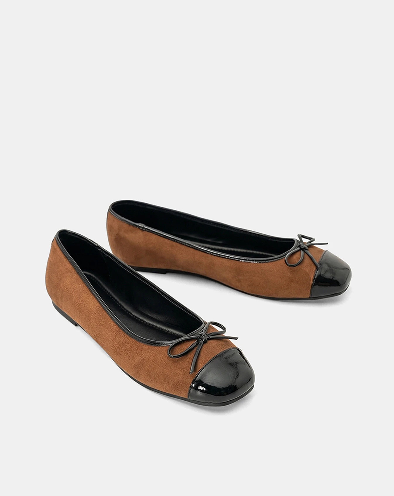 Giày Búp Bê Phối Nơ Bọc Toecap - Image 7