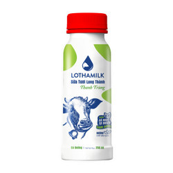 Sữa thanh trùng có đường Lothamilk chai 250ml (1 Chai)