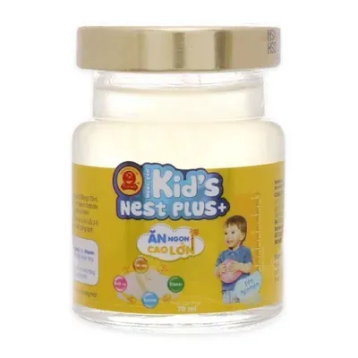 Kids Nest Plus hương tự nhiên Thiên Việt hũ 70ml