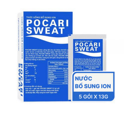 Nước bổ sung ion Pocari hộp 5 gói x 13g (1 Hộp)