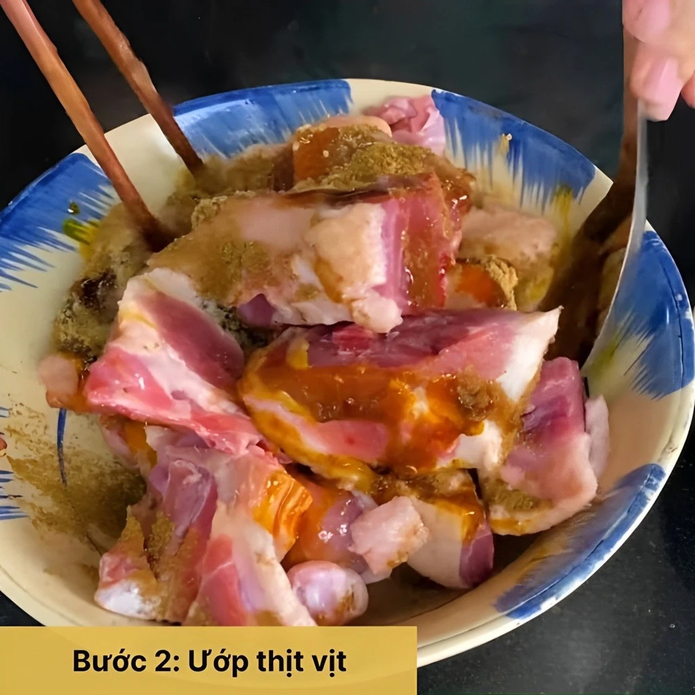Ướp thịt vịt