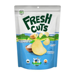 Snack khoai tây tự nhiên vị nguyên bản Fresh Cuts gói 108g (1 Gói)