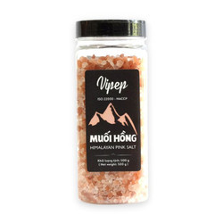 Muối hồng dạng hạt Vipep hũ 500g