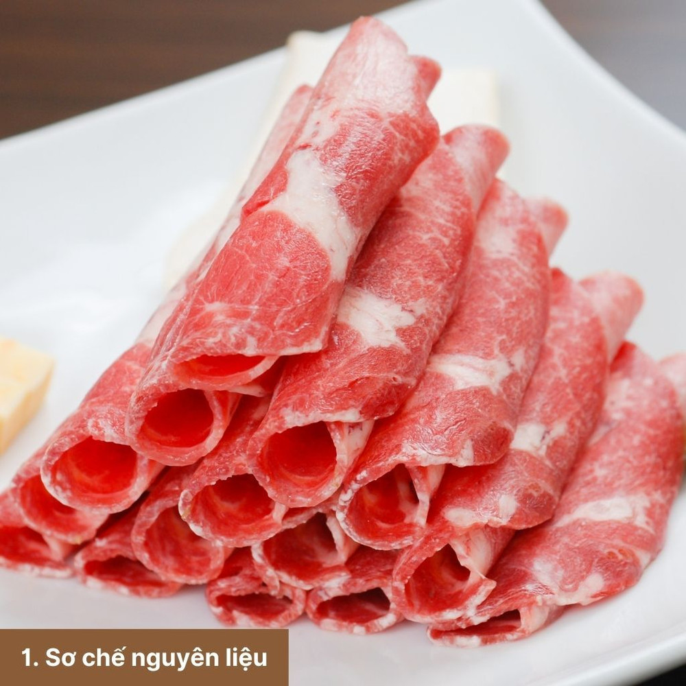 Bí quyết làm bò cuộn nấm kim châm thơm ngon