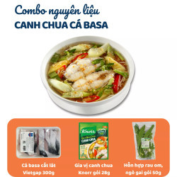 Combo canh chua cá basa