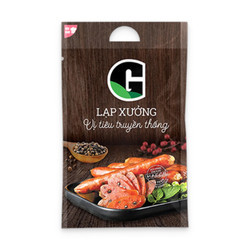 Lạp xưởng vị tiêu truyền thống G gói 500g (1 Gói)