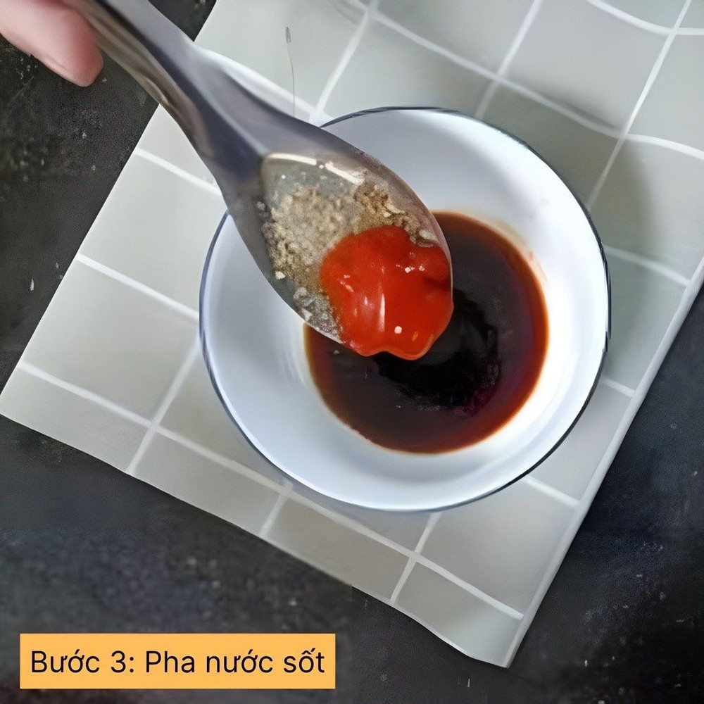 pha nước sốt