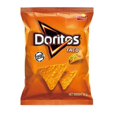 Snack ngô giòn vị Nacho Cheesier Doritos gói 65g