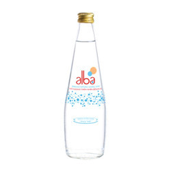 Nước khoáng thiên nhiên có gas Alba chai 450ml (1 Chai)
