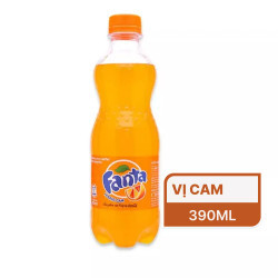 Nước ngọt Fanta cam 390ml (1 chai)