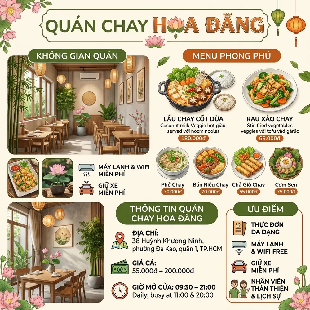 Quán Chay Hoa Đăng