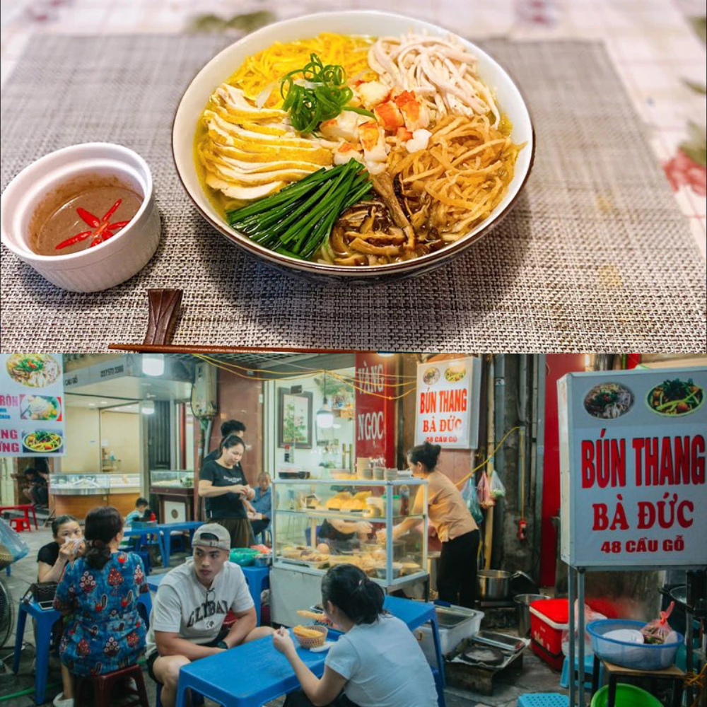 Bún Thang phố Cổ thanh đạm