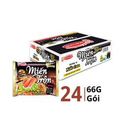 Thùng miến xào Phú Hương hương vị xốt cua Acecook gói 66g (24 Gói)
