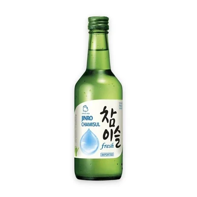 Rượu soju Fresh 17.8% Jinro chai 360ml