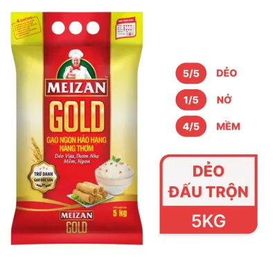 Gạo ngon hảo hạng Meizan túi 5kg
