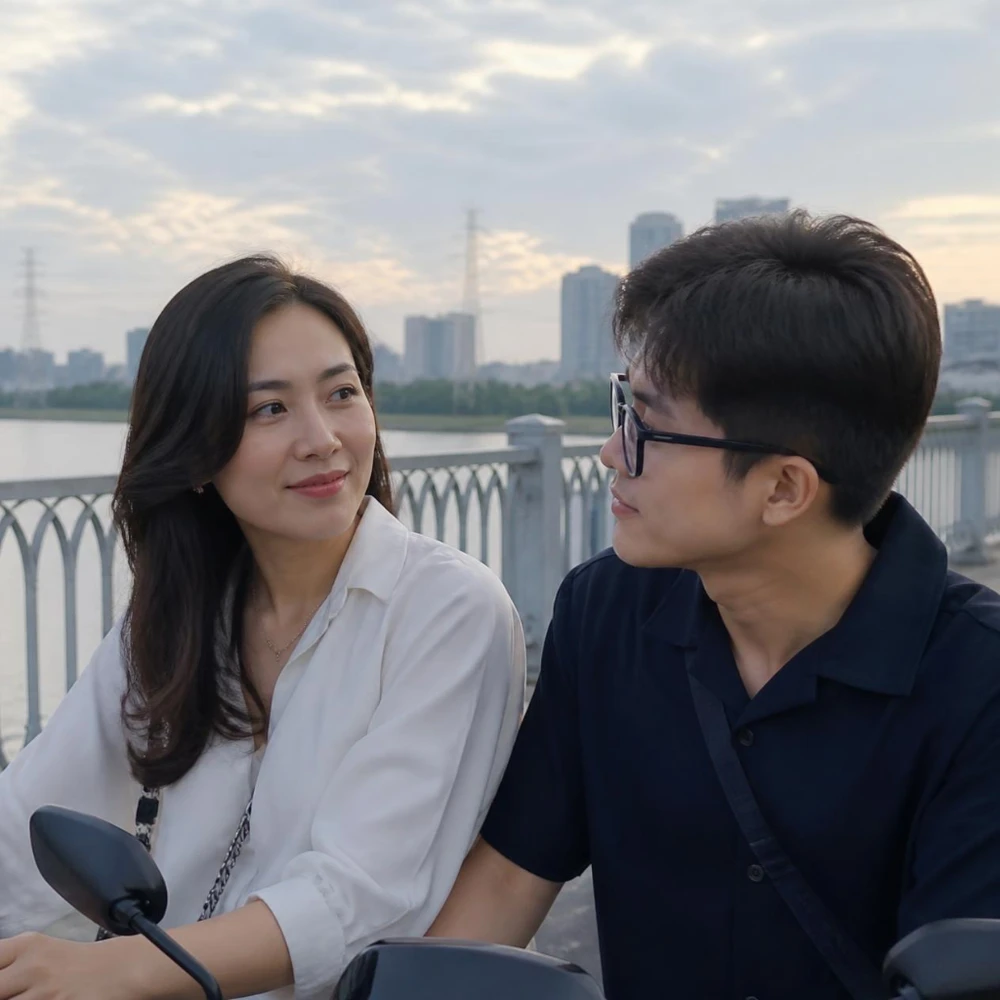 Dấu hiệu tích cực trong mối quan hệ hẹn hò trai trẻ là tôn trọng, bình đẳng và cùng phát triển. (Ảnh được tạo bởi AI)