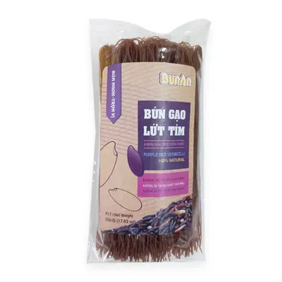 Bún gạo tươi lứt tím Bún An 500g