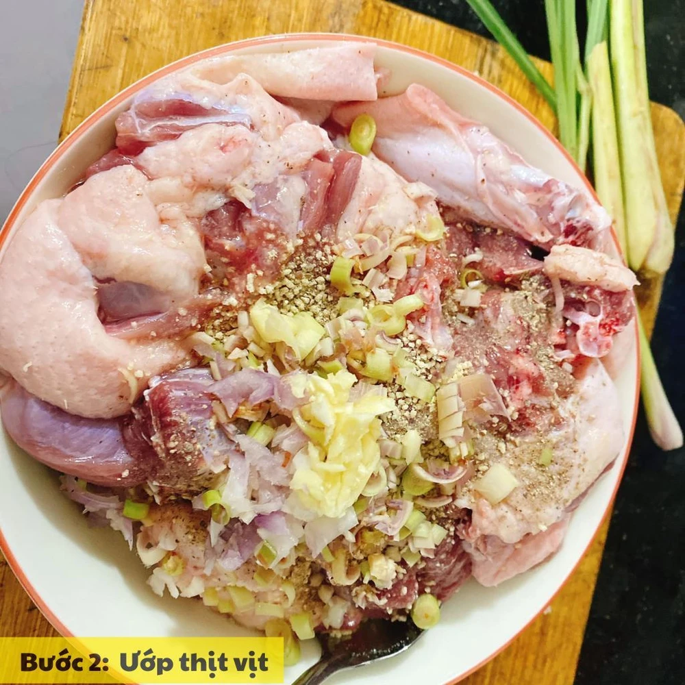 ướp thịt vịt