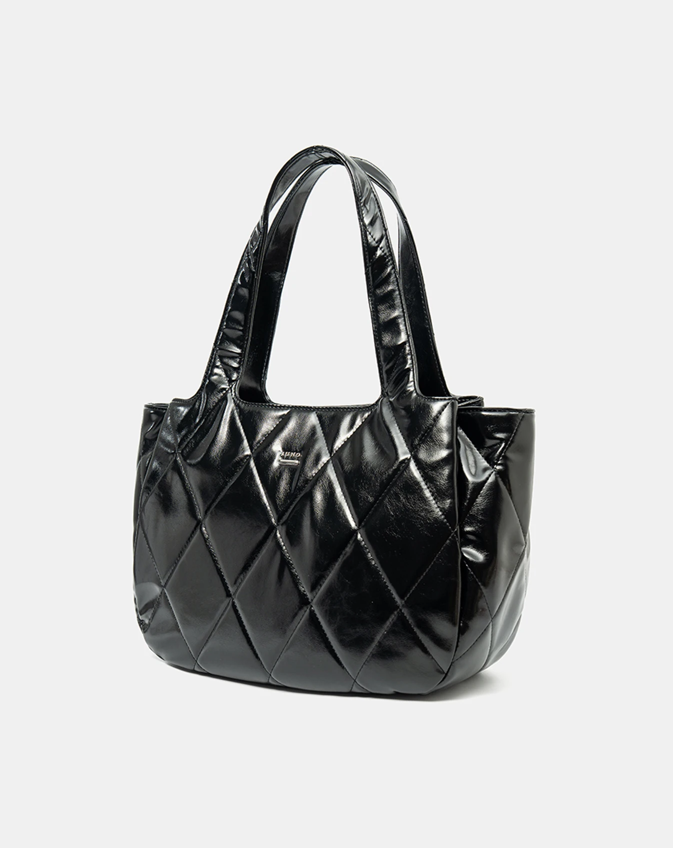 Túi Xách Lớn Tote Bag Chần Bông Hoạ Tiết Quả Trám - Image 6