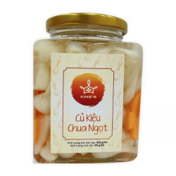 Củ kiệu chua ngọt King's hũ 500g (1 Hũ)