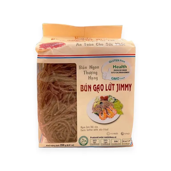 Bún gạo lứt Jimmy Food gói 250g