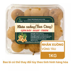 Nhãn xuồng Bao Công hộp 1KG (1 Hộp)