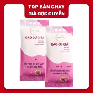 Combo 2 túi gạo Cự Giải Home Rice 5kg