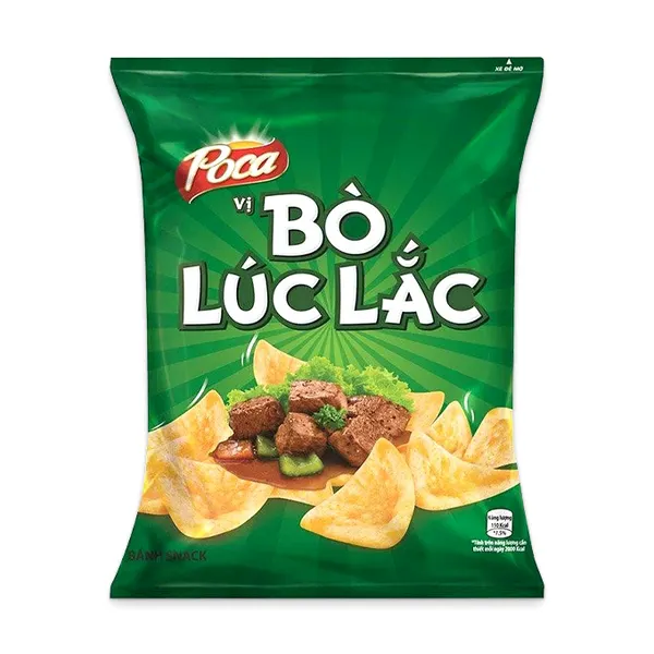 Snack vị bò lúc lắc Poca gói 60g