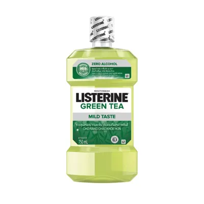 Nước súc miệng trà xanh Listerine chai 750ml
