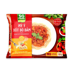 Mỳ ý sốt bò bằm SG Food gói 250g